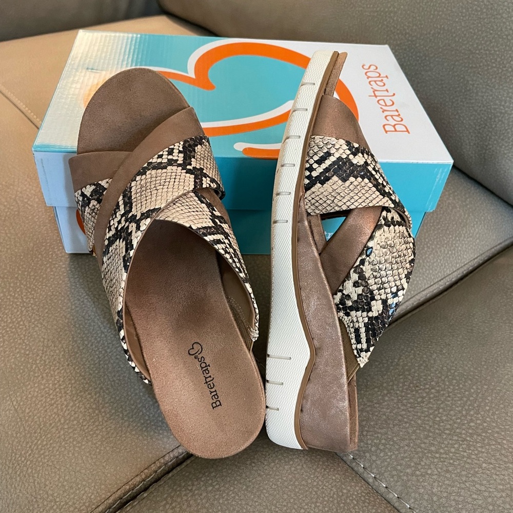 Snakeskin Sandals